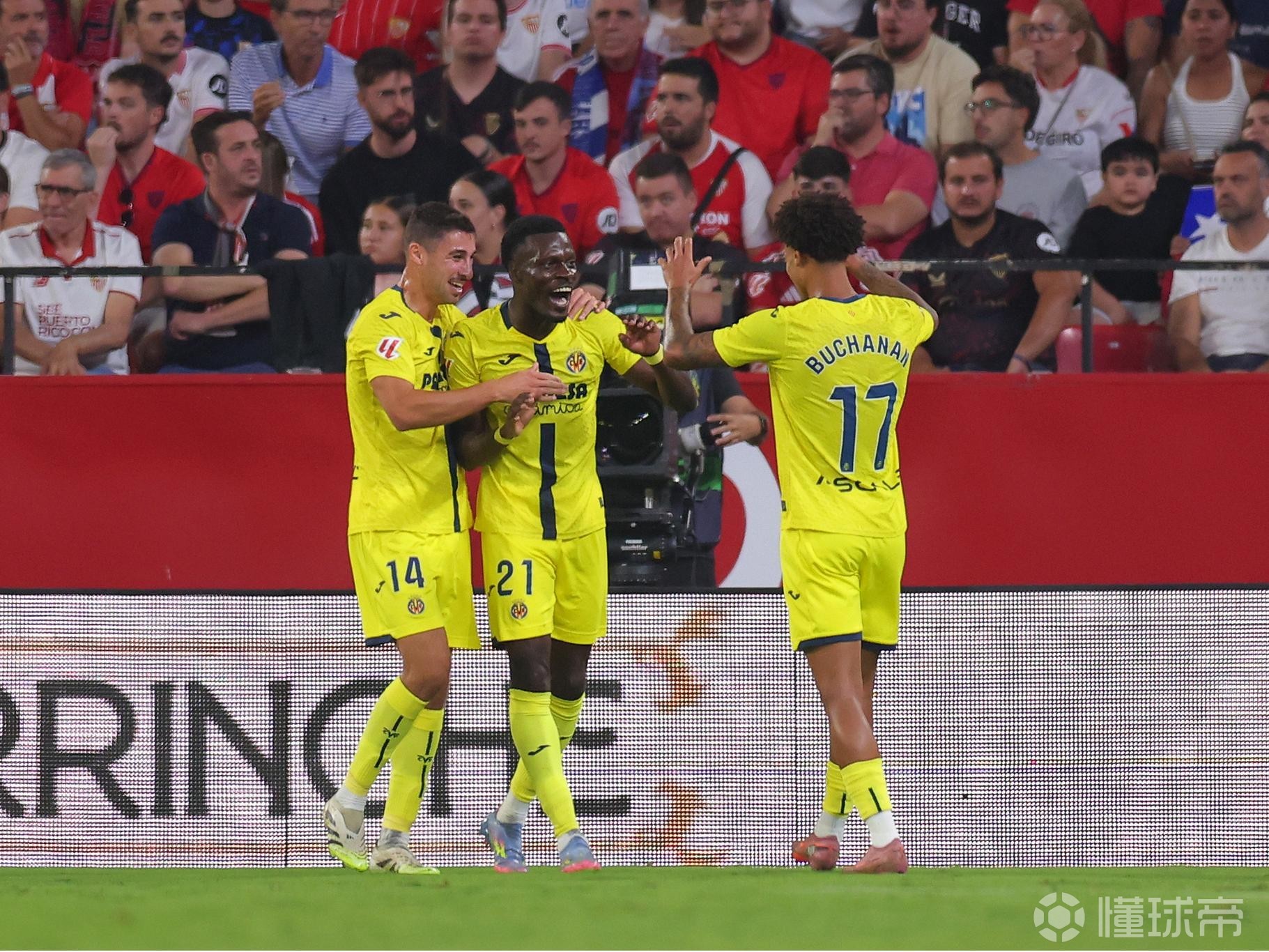 塞维利亚客场击败比利亚雷亚尔,欧战资格有望 塞维利亚客场击败比利亚雷亚尔,欧战资格有望