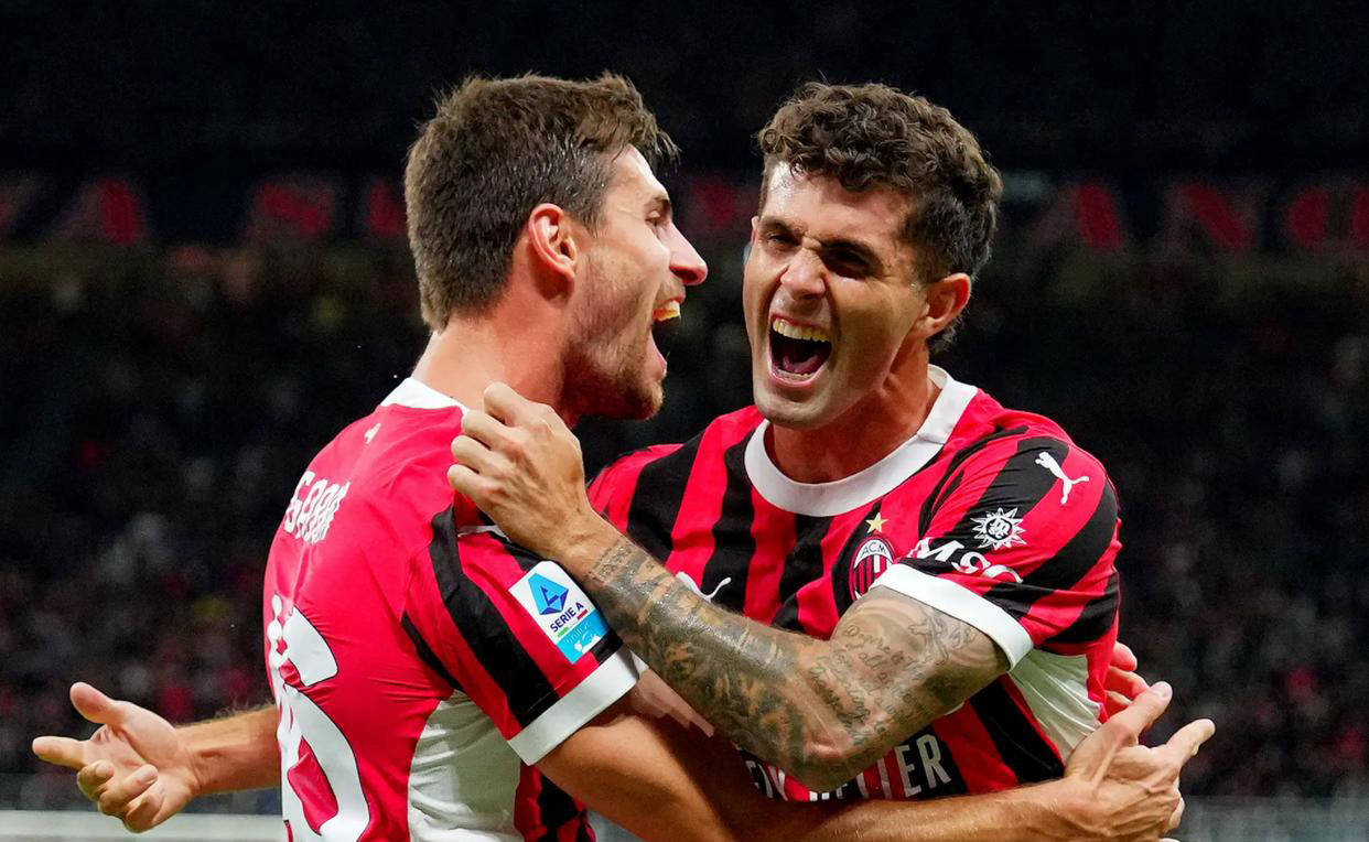 包含AC米兰大胜对手，实力无可匹敌的词条